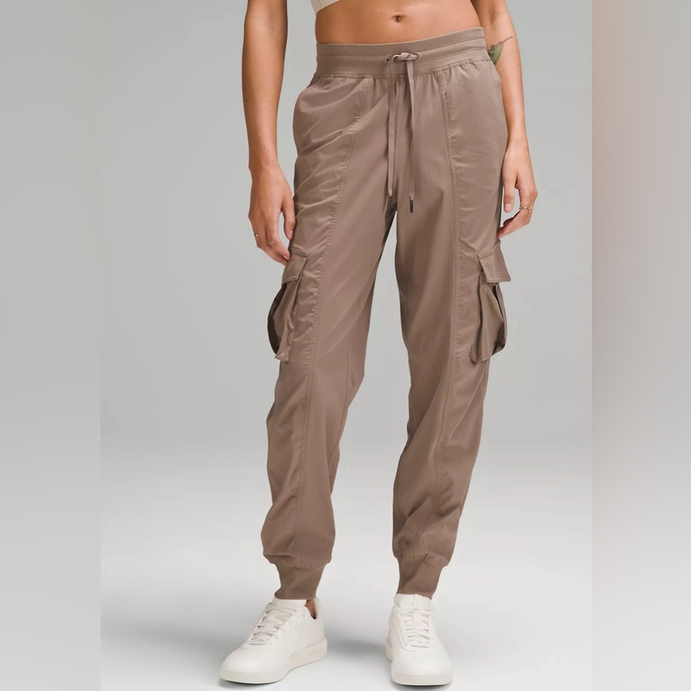 Lululemon Dance Studio Relaxed-Fit Mid-Rise Cargo Jogger - Taupetastic